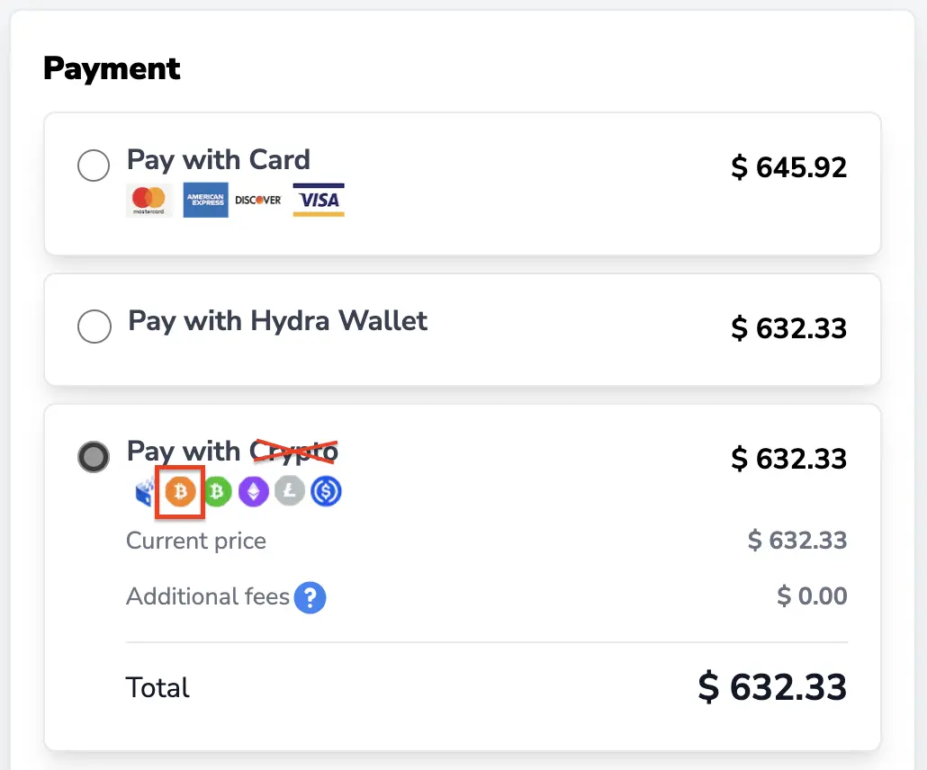 Book hotels with bitcoin