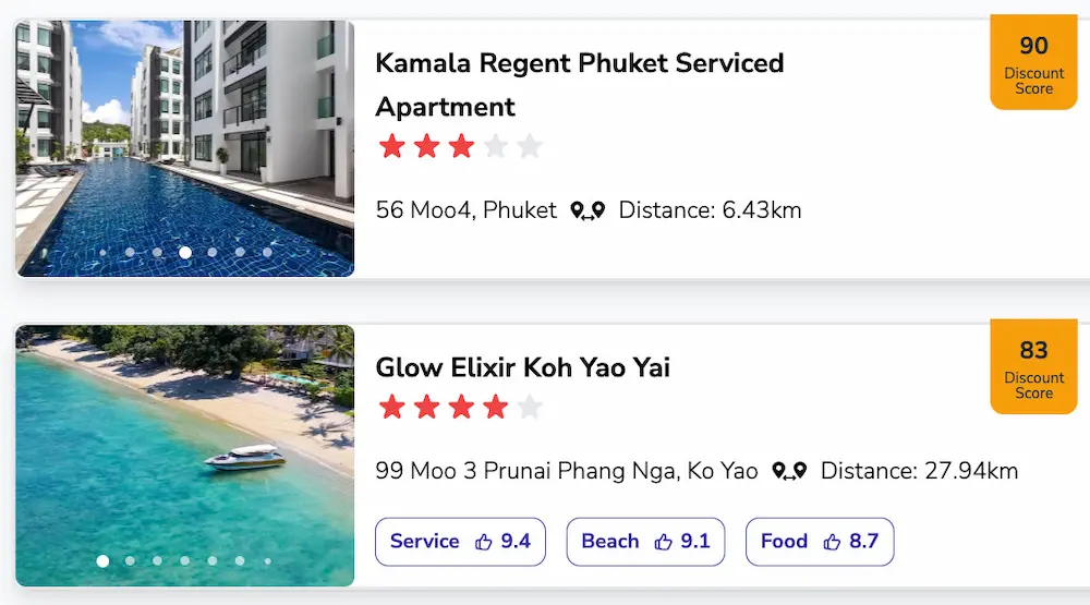 Amazing discounts on Phuket hotels